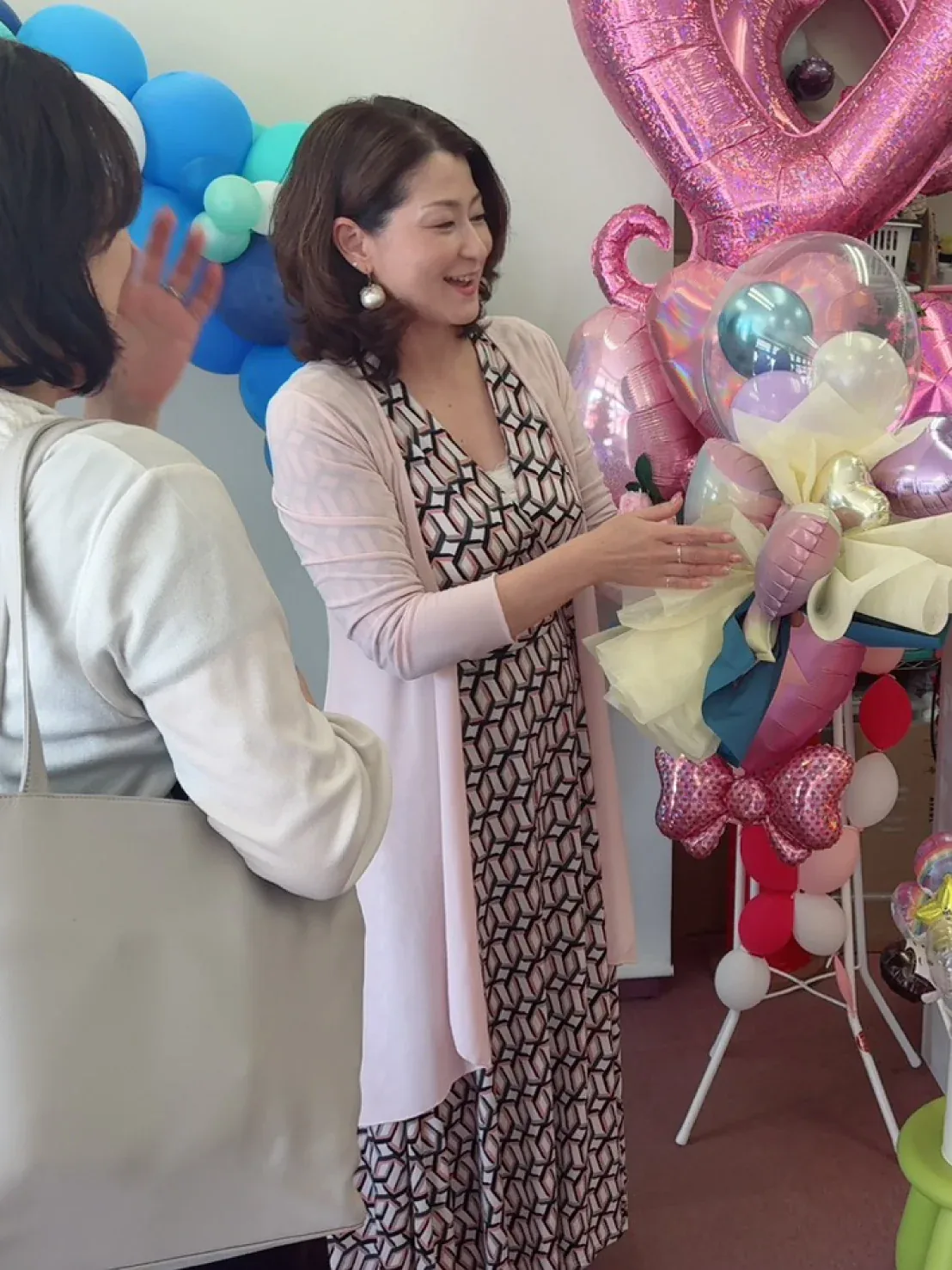 バルーンアレンジメントの相談風景