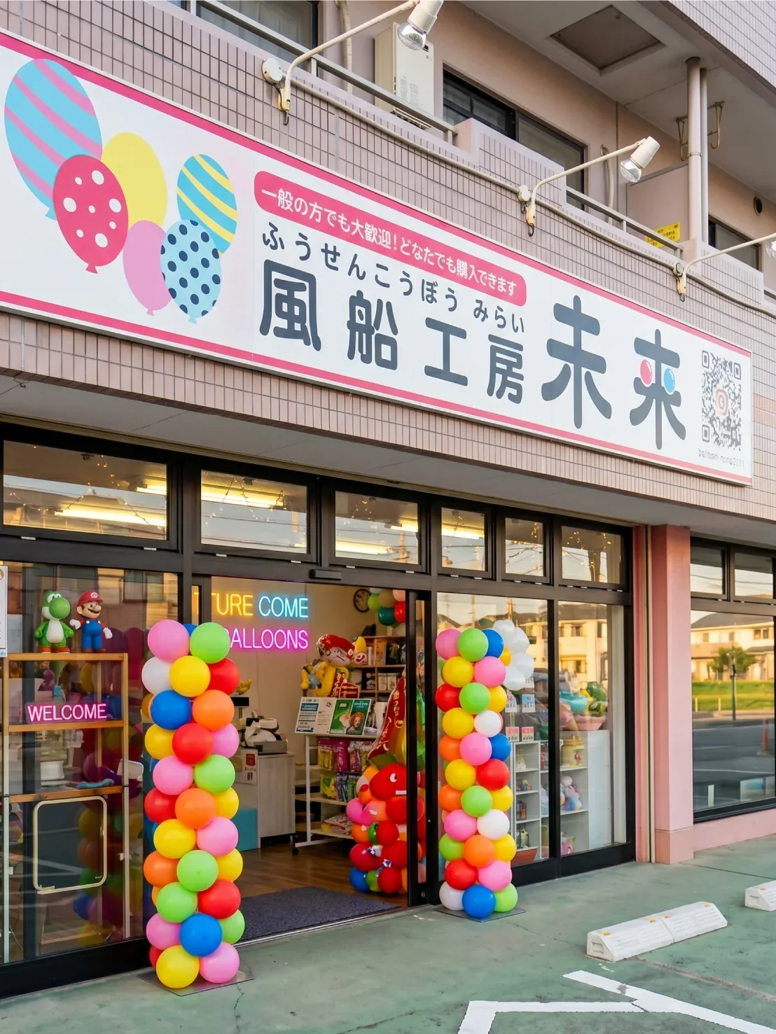 バルーン装飾の実例